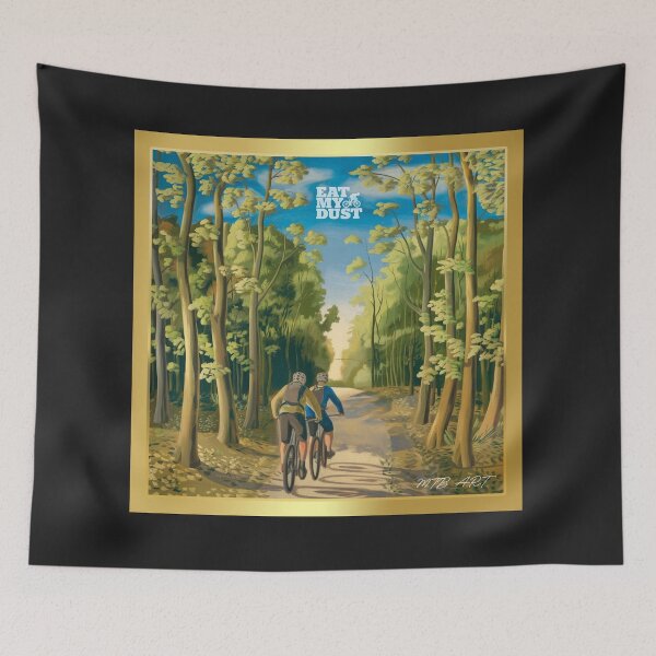 Item preview, Cycling Art - MTB, I Love This Route - Eat My Dust designed and sold by EatMyDust-Bike.