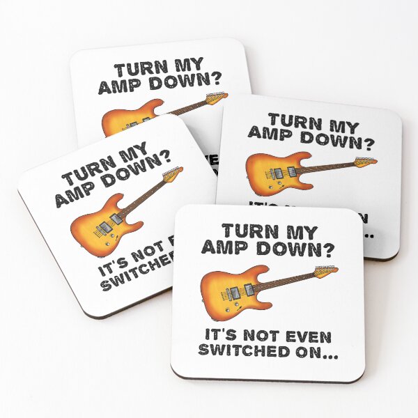 Item preview, Turn My Amp Down, Electric Guitar Church Guitarist Funny designed and sold by doodlerob.