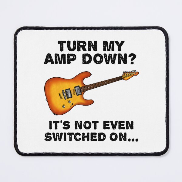 Item preview, Turn My Amp Down, Electric Guitar Church Guitarist Funny designed and sold by doodlerob.