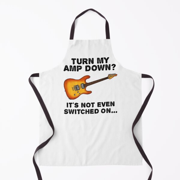 Item preview, Turn My Amp Down, Electric Guitar Church Guitarist Funny designed and sold by doodlerob.