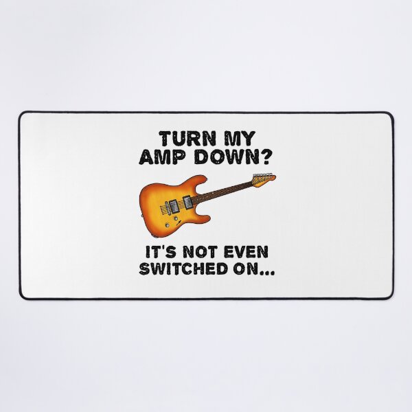 Item preview, Turn My Amp Down, Electric Guitar Church Guitarist Funny designed and sold by doodlerob.