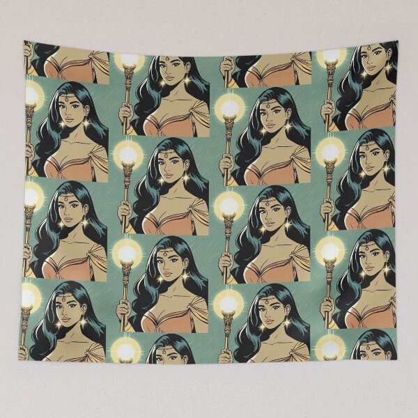 Item preview, Sorceress Pop Art Style designed and sold by artofuniverse.