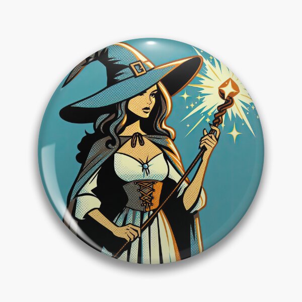 Item preview, Sorceress Pop Art Style designed and sold by artofuniverse.