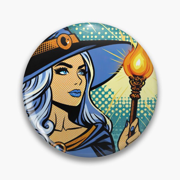 Item preview, Sorceress Pop Art Style designed and sold by artofuniverse.