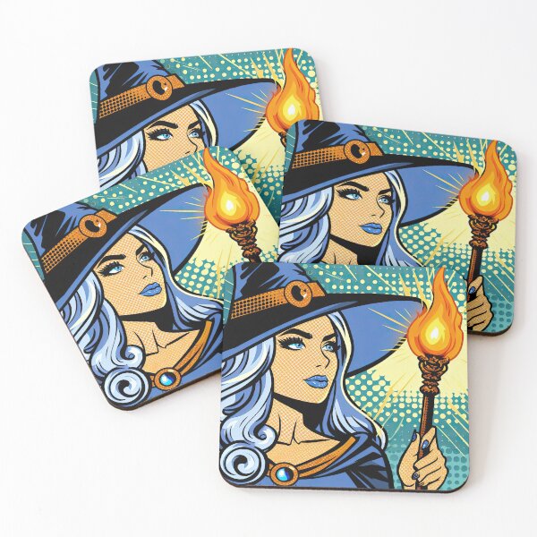Item preview, Sorceress Pop Art Style designed and sold by artofuniverse.