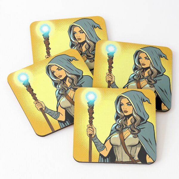 Item preview, Sorceress Pop Art Style designed and sold by artofuniverse.