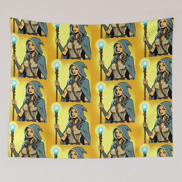 Item preview, Sorceress Pop Art Style designed and sold by artofuniverse.