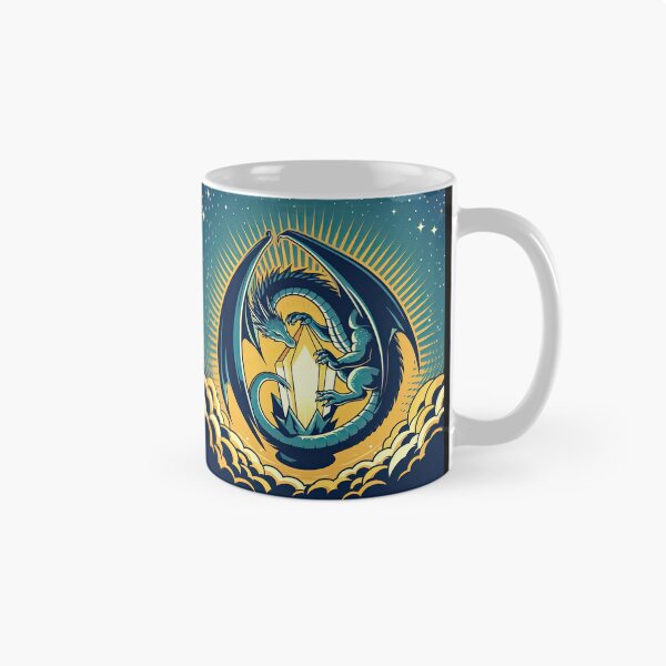Item preview, Dragon and Crystal Pop Art Style designed and sold by artofuniverse.