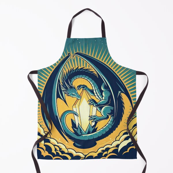 Item preview, Dragon and Crystal Pop Art Style designed and sold by artofuniverse.