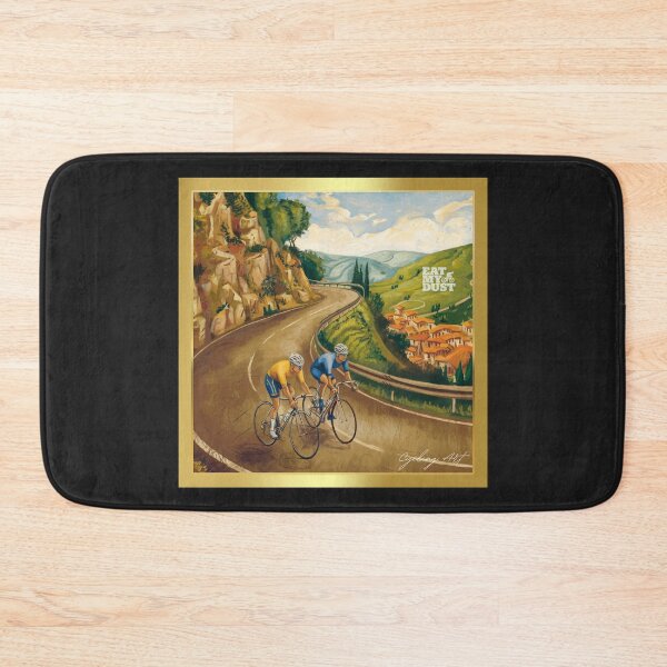 Item preview, Cycling Art - Italian Mountain Descent - Eat My Dust designed and sold by EatMyDust-Bike.