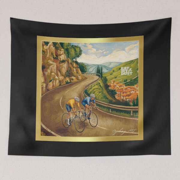 Item preview, Cycling Art - Italian Mountain Descent - Eat My Dust designed and sold by EatMyDust-Bike.
