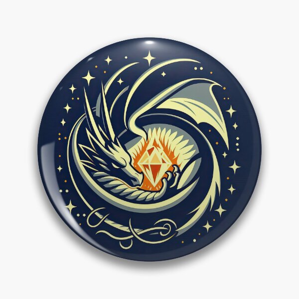 Item preview, Dragon and Crystal Pop Art Style designed and sold by artofuniverse.