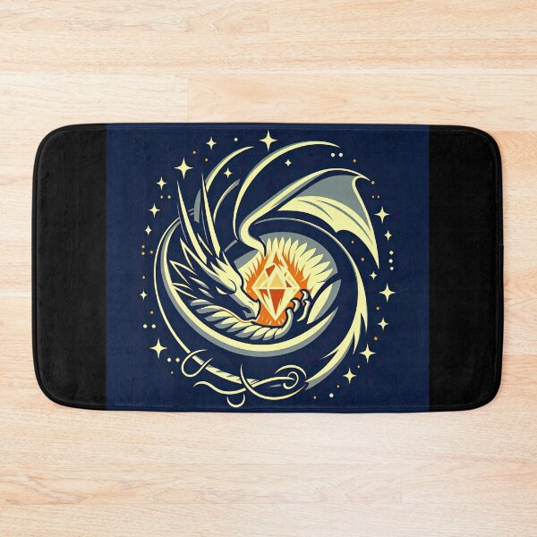 Item preview, Dragon and Crystal Pop Art Style designed and sold by artofuniverse.