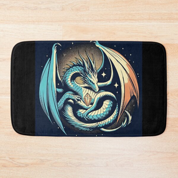Item preview, Dragon and Crystal Pop Art Style designed and sold by artofuniverse.
