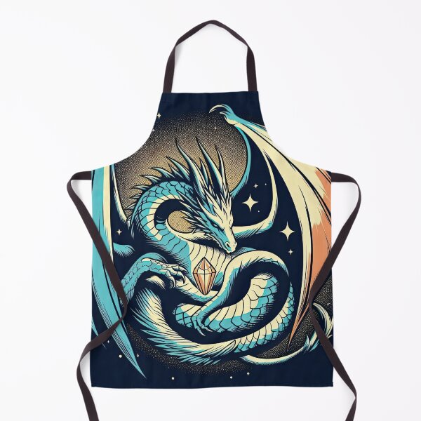 Item preview, Dragon and Crystal Pop Art Style designed and sold by artofuniverse.