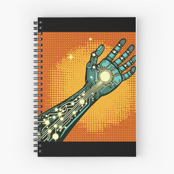 Item preview, Cybernetic Arm Pop Art Style designed and sold by artofuniverse.