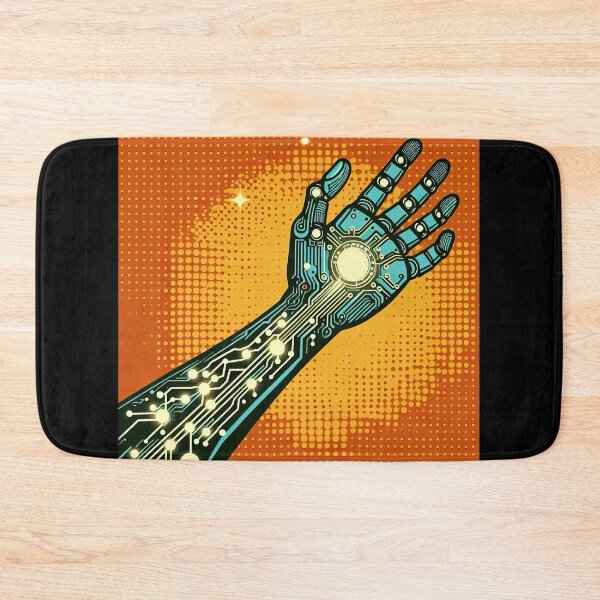 Item preview, Cybernetic Arm Pop Art Style designed and sold by artofuniverse.