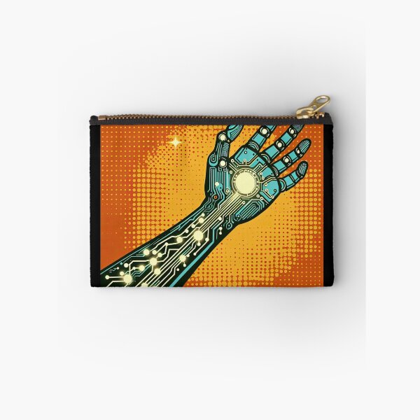 Item preview, Cybernetic Arm Pop Art Style designed and sold by artofuniverse.