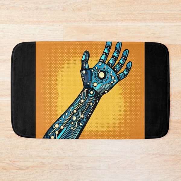 Item preview, Cybernetic Arm Pop Art Style designed and sold by artofuniverse.