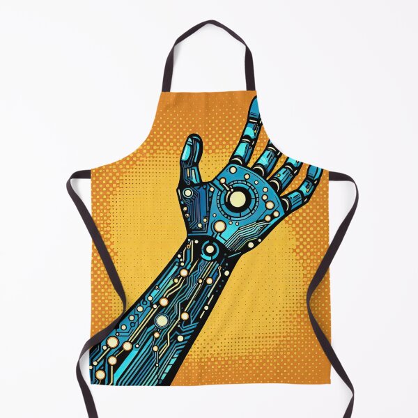 Item preview, Cybernetic Arm Pop Art Style designed and sold by artofuniverse.