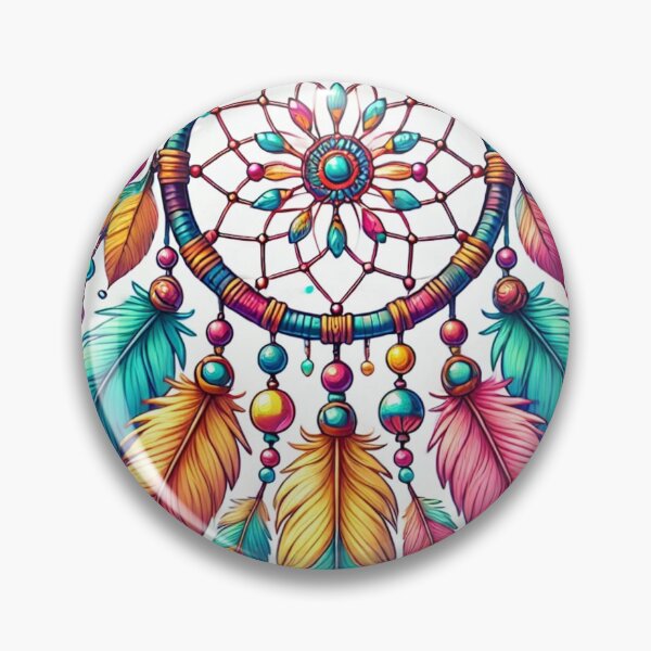 Item preview, Vibrant Colored Dreamcatcher designed and sold by Trac-Fusion.