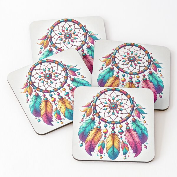Item preview, Vibrant Colored Dreamcatcher designed and sold by Trac-Fusion.