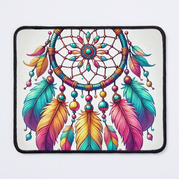 Item preview, Vibrant Colored Dreamcatcher designed and sold by Trac-Fusion.