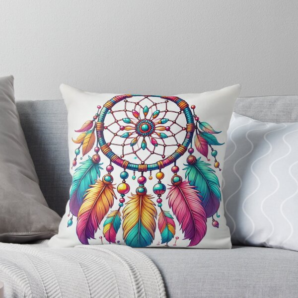 Item preview, Vibrant Colored Dreamcatcher designed and sold by Trac-Fusion.