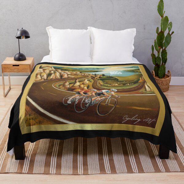 Item preview, Cycling Art - A Well Earned Descent - Eat My Dust designed and sold by EatMyDust-Bike.