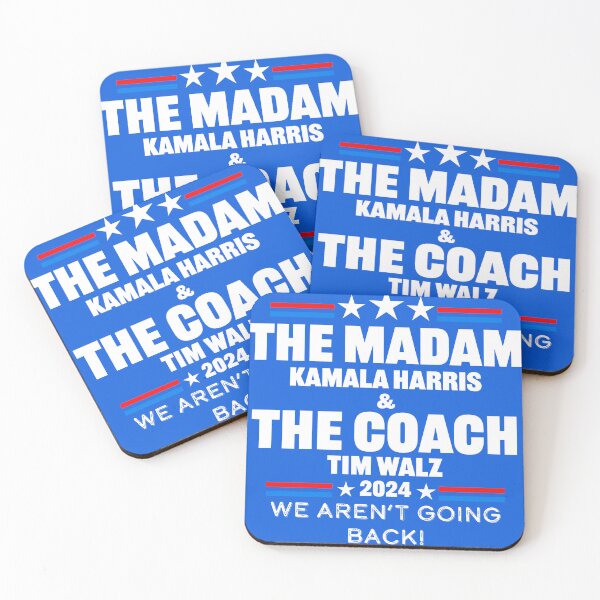 Item preview, The Madam & The Coach 2024 –HARRIS WALZ 2024- We Aren't Going Back! T-Shirt designed and sold by SSD-.