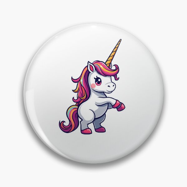 Artikelvorschau, Niedliches Kawaii Einhorn mit Regenbogenmähne - Fantasie Geschenk entworfen und verkauft von LarsVegas2012.
