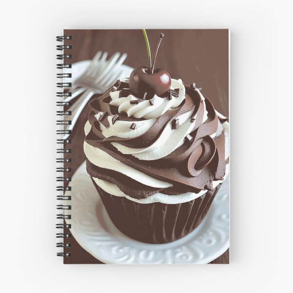 Item preview, Black forest cupcake designed and sold by ArtfullMinds.