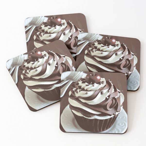 Item preview, Black forest cupcake designed and sold by ArtfullMinds.
