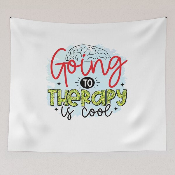 Item preview, Going to Therapy is Cool Brain, Mental Health, ABA Therapist, Speech Therapy, BCBA, Growth Mindset, AAC, RBT designed and sold by behindthefacts.
