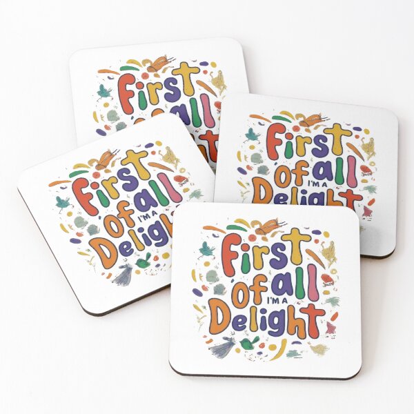 Item preview,  First Of All Im A Delight Joyful Tees designed and sold by Satyamshop76.