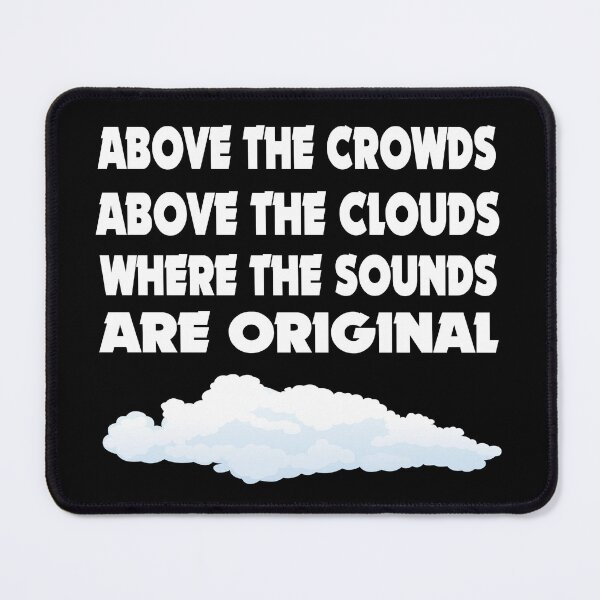 Item preview, Above the Clouds - Gang Starr Lyrics (Large) designed and sold by Madless.