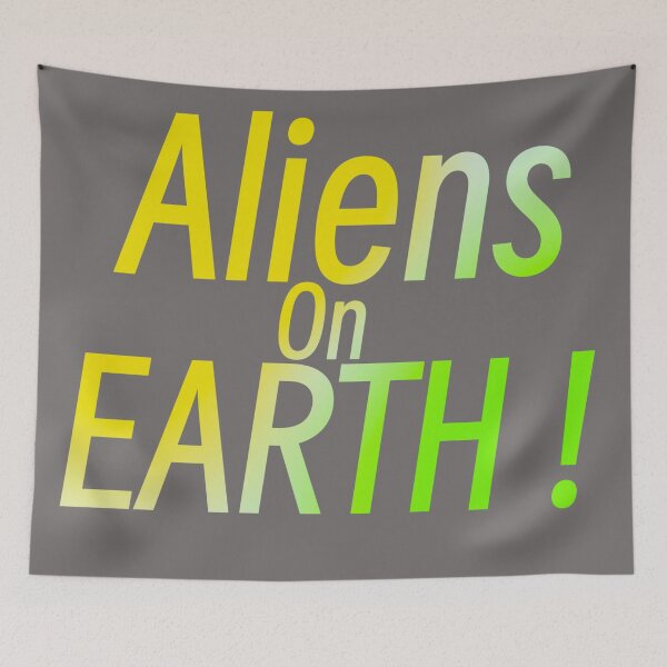 Item preview, Aliens on earth !  designed and sold by MatrixTattoo.