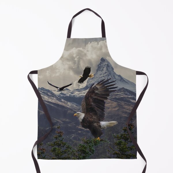 Item preview, Eagles in Flight Over Valley designed and sold by WhiteSoftPetals.
