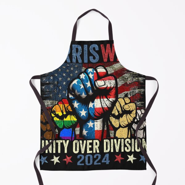Item preview, Harris Walz Unity Over Division 2024 designed and sold by PrettyInk.