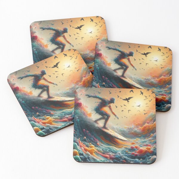Item preview, Surfing Abstract designed and sold by Halifaxartguy.