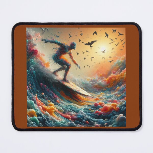 Item preview, Surfing Abstract designed and sold by Halifaxartguy.