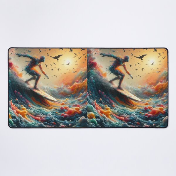 Item preview, Surfing Abstract designed and sold by Halifaxartguy.
