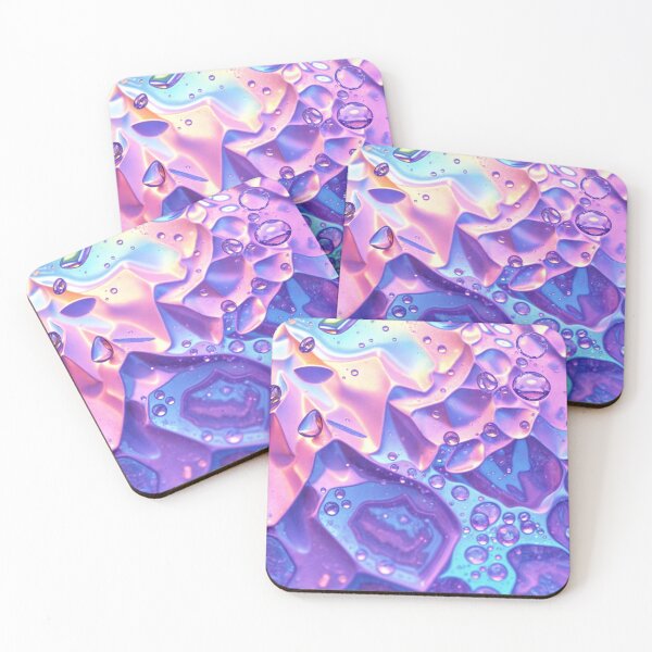 Item preview, Vibrant glass wet abstract background  designed and sold by Creative88Art.