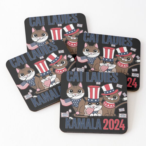 Aperçu de l'œuvre Pattes patriotiques : Kamala 2024 créée et vendue par pr1me-shop.
