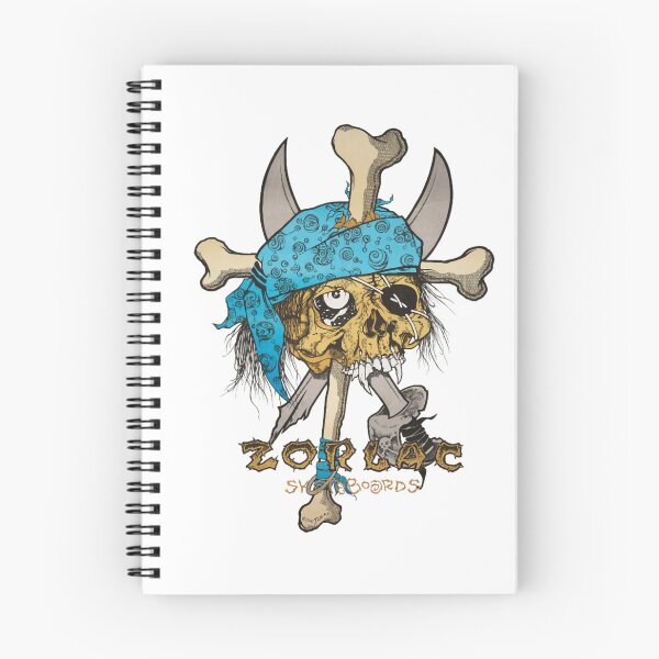 Item preview, Zorlac Pushead Pirate Skull Classic  designed and sold by MaciasAtomBomb.