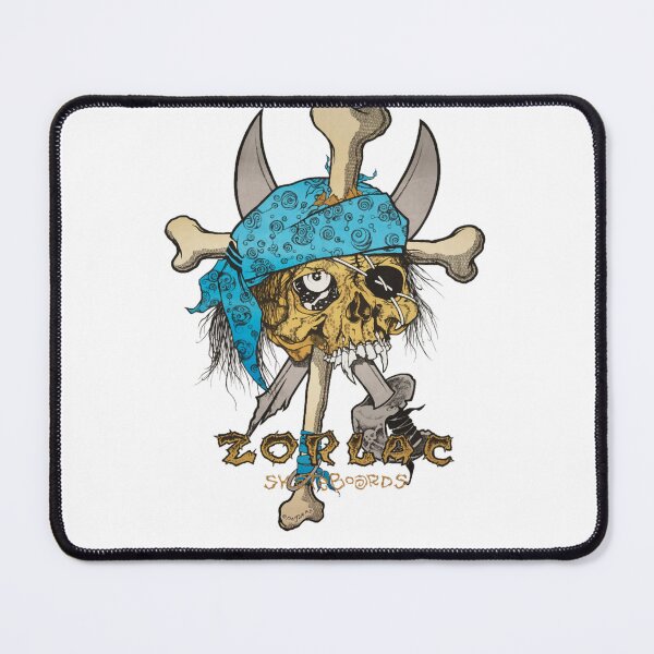 Item preview, Zorlac Pushead Pirate Skull Classic designed and sold by MaciasAtomBomb.
