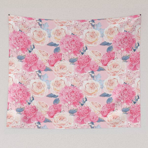 Item preview, Blush Pink Roses, Pink Floral designed and sold by newburyboutique.
