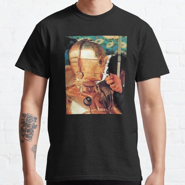 Vista previa del artículo con la obra «C-3PO fumando un cigarrillo», diseñado y vendido por killzak.