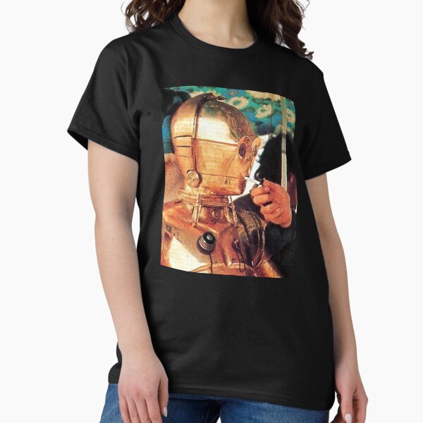 Item preview, C-3PO smoking a cigarette designed and sold by killzak.