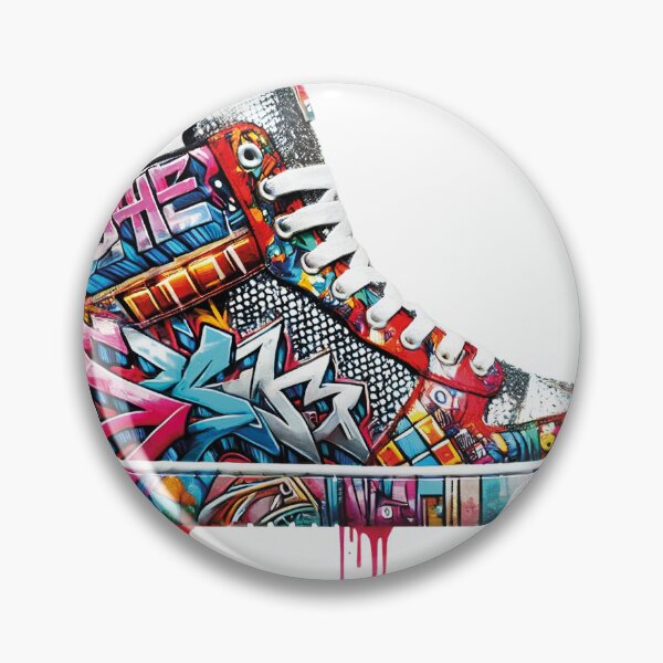 Item preview, shoe in paint designed and sold by PixelStyleShop.